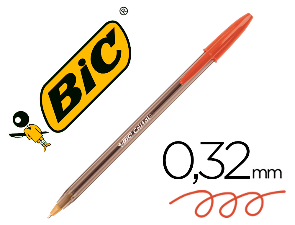 ESFEROGRAFICA BIC CRISTAL VERMELHA UNIDADE