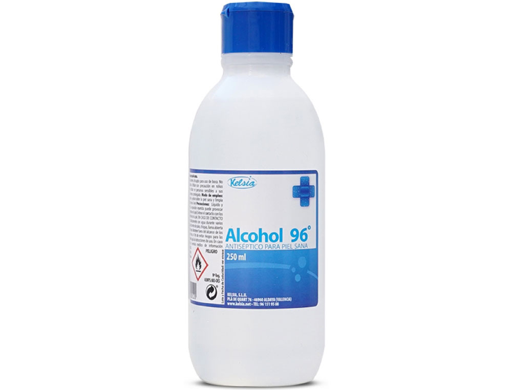 ALCOOL ETILICO MPL 96 G GARRAFA DE 250 ML