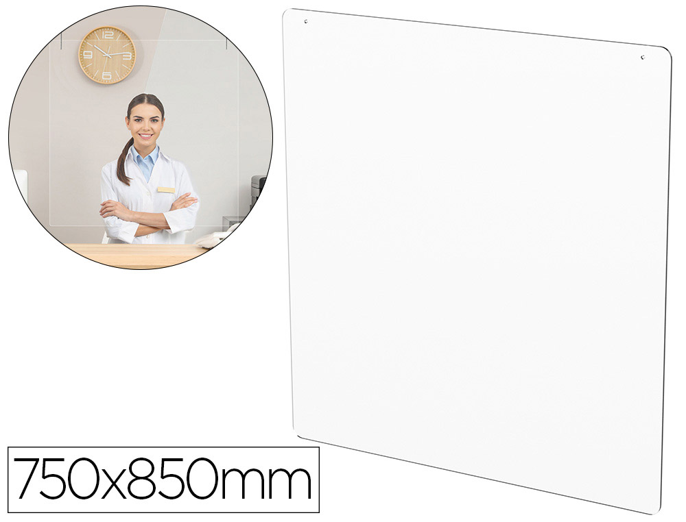 JANELA DE PROTEO DE TETO PARA MOSTRADOR METACRILATO 300 X 150 MM MEDIDAS 750 X 850 MM