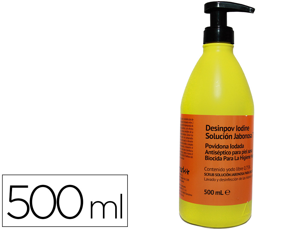 SOLUCAO ANTISSEPTICA CLOREXIDINA DESEMCLOR SABAO 0,8 % FRASCO DE 500 ML