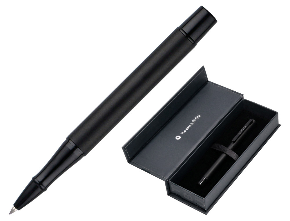 ROLLER BELIUS UNSTOPPABLE PRETO TINTA PRETA CAIXA DESIGN