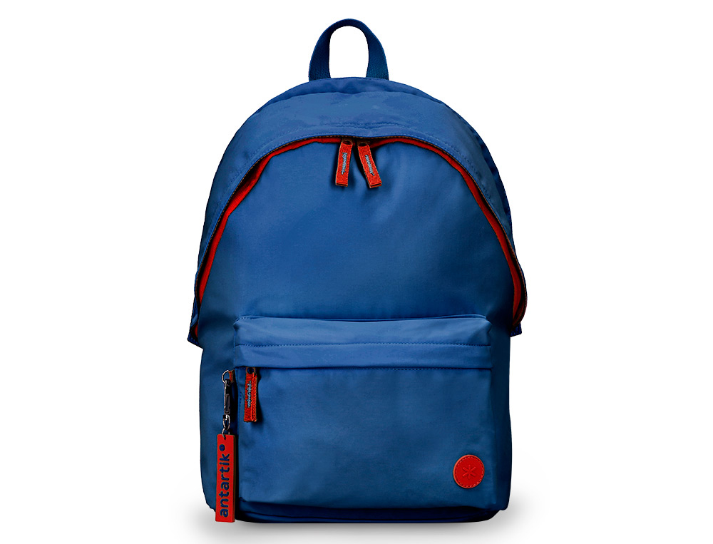 MOCHILA ANTARTIK TEENS 20L COMPARTIMENTO PARA PORTATIL COR AZUL MARINHO 420X160X300 MM