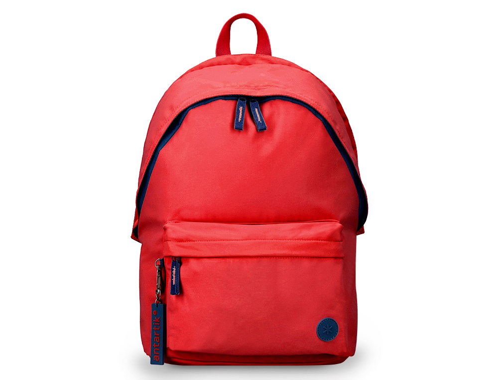 MOCHILA ANTARTIK TEENS 20L COMPARTIMENTO PARA PORTATIL COR GRANATE 420X160X300 MM
