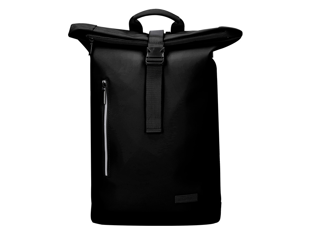 MOCHILA ANTARTIK WATERPROOF ENROLAVEL DESIGN CASUAL COR PRETO 480X130X280 MM
