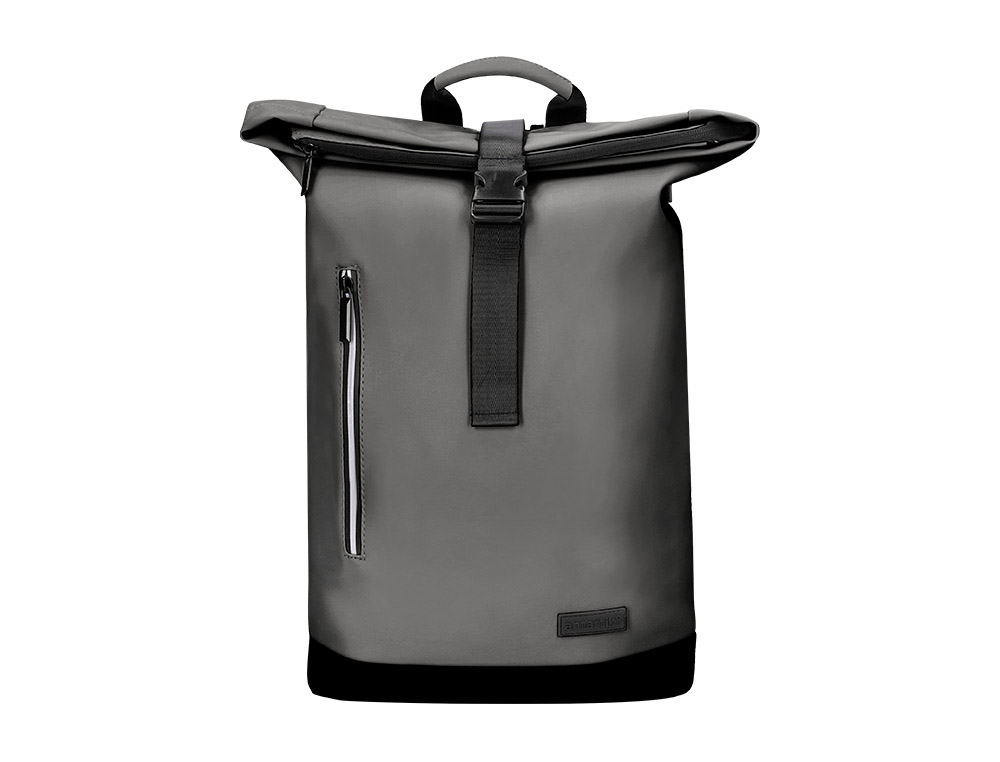 MOCHILA ANTARTIK WATERPROOF ENROLAVEL DESIGN CASUAL COR CINZA 480X130X280 MM
