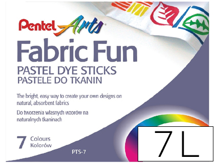 PASTEL OLEO PENTEL PTS-7 CONJUNTO DE 7 PECAS