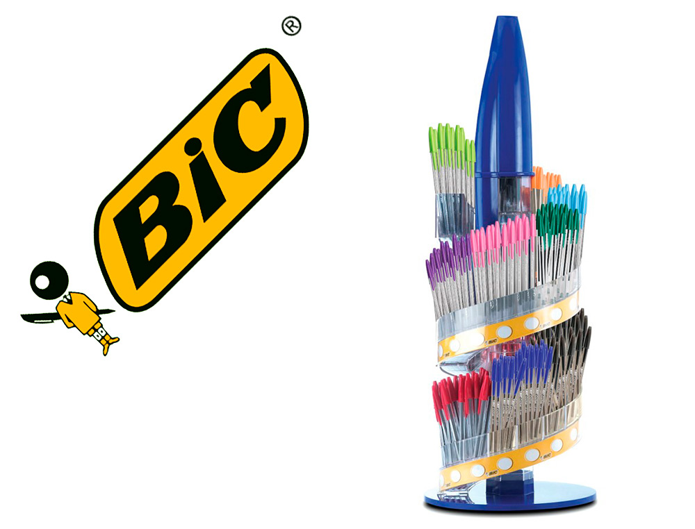 ESFEROGRFICA BIC CRISTAL FAMILE EXPOSITOR DE 770 UNIDADES SORTIDAS PROMO OFERTA 150 BIC CRISTAL AZUL
