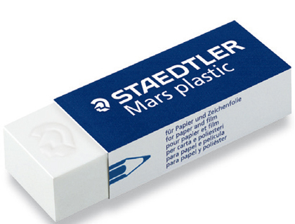 BORRACHA STAEDTLER BRANCA MARS 526/50