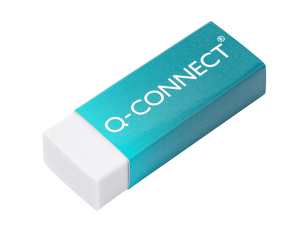 BORRACHA Q-CONNECT BRANCA PLASTICA ESCOLAR