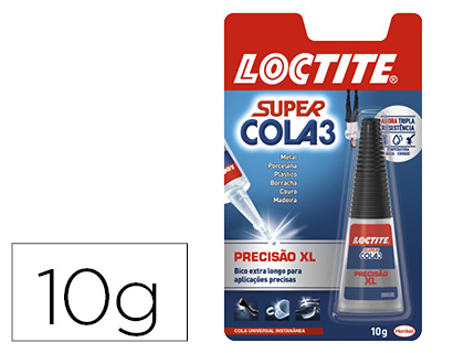 COLA LOCTITE 10 GR SUPER COLA 3 PRECISÃO MAX