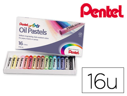 PASTEL DE OLEO PENTEL ARTS 16 CORES