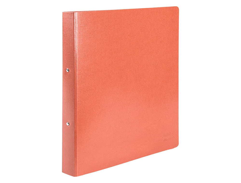 PASTAS ANEIS LIDERPAPEL CARTAO COURO FOLIO AO ALTO, LOMBADA 40, 2 ANEIS