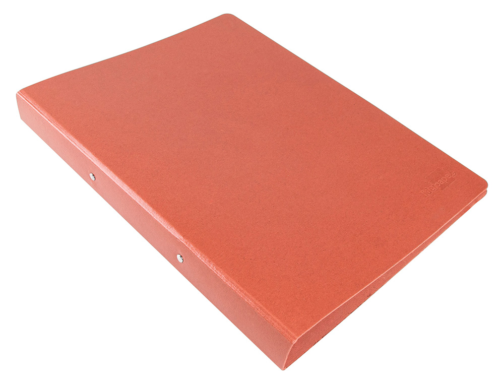 PASTAS ANEIS LIDERPAPEL CARTAO COURO FOLIO AO ALTO, LOMBADA 40, 2 ANEIS