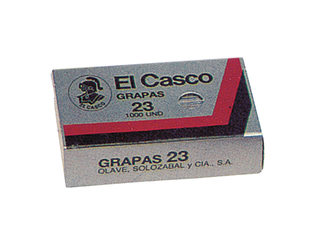 AGRAFES EL CASCO GALVANIZADOS, CAIXA 1000 - N. 23
