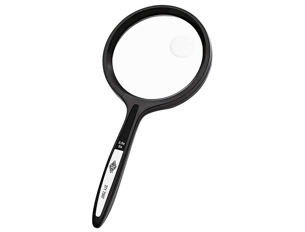 LUPA CRISTAL BIFOCAL WALTEX - 75 MM.