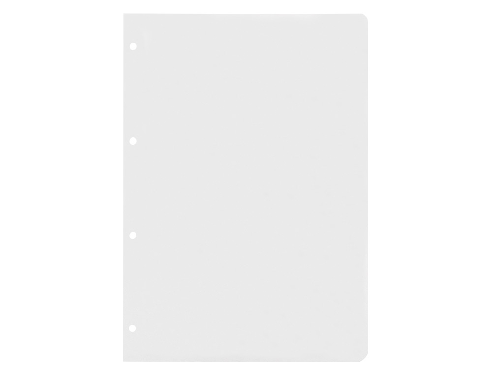 RECARGA LIDERPAPEL FOLIO 100 F 4TF-10 LISO 4 FUROS