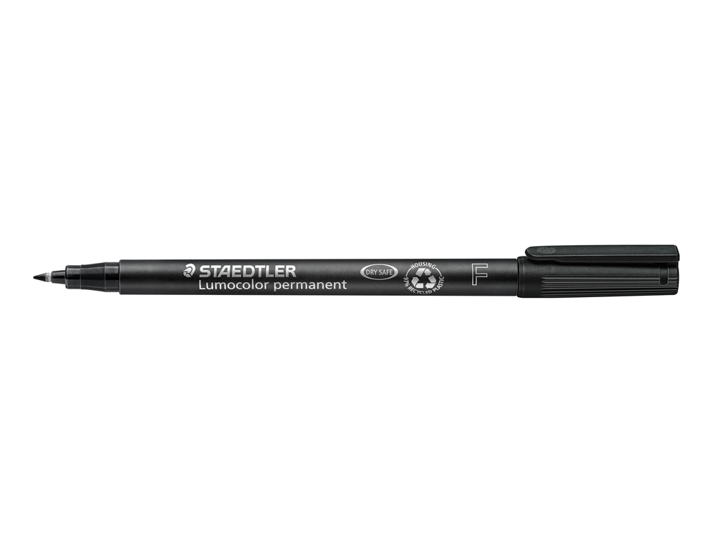 MARCADOR STAEDTLER LUMOCOLOR RETROPROJECAO 318-9 PONTA 0,6 MM PRETO