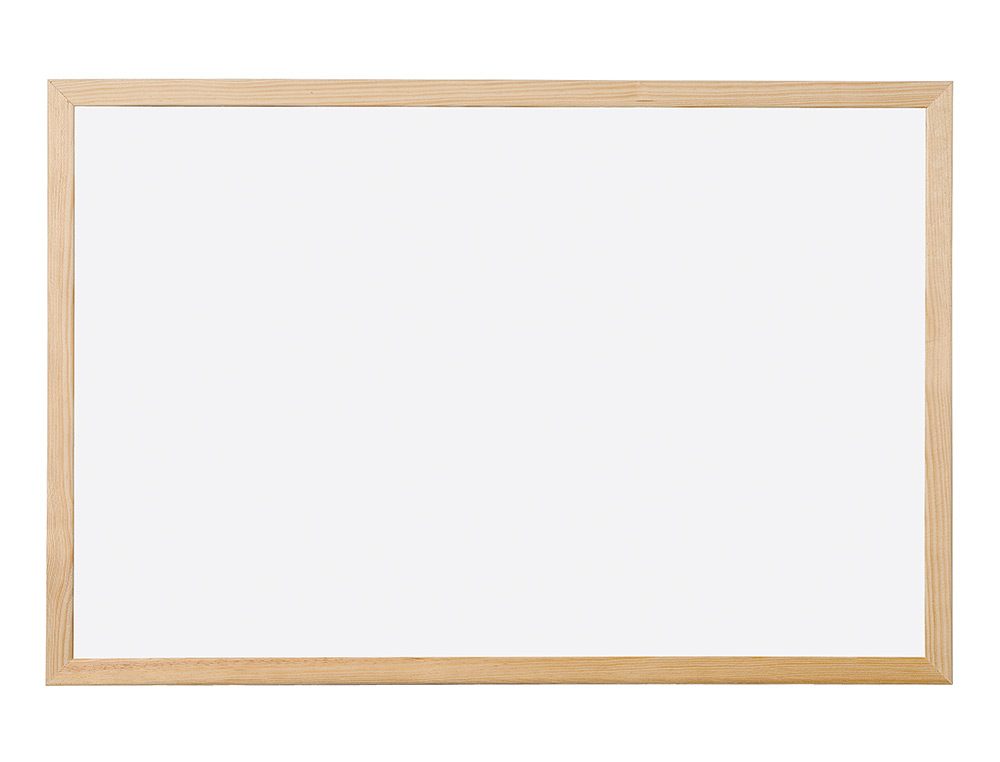 QUADRO BRANCO Q-CONNECT LAMINADO CAIXILHO DE MADEIRA 100X150 CM