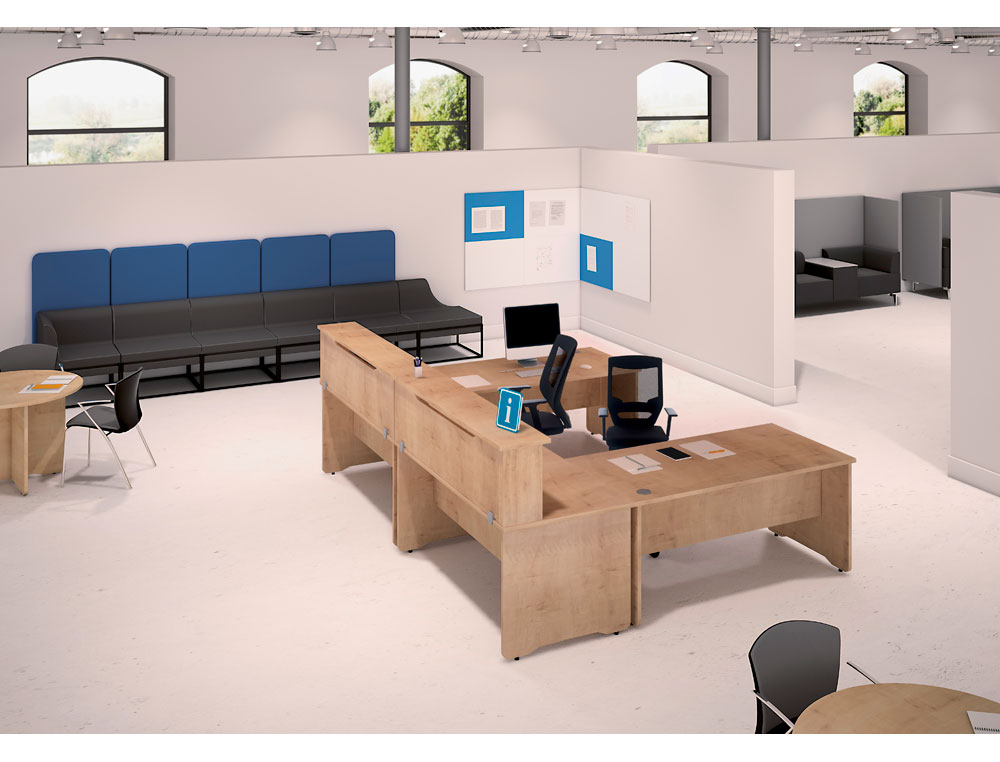 APOIO DE SECRETARIA ROCADA VALIDO PARA MESAS WORK METAL EXECUTIVE 180X30X40 CM ACABAMENTO AN02 CINZA/CINZA