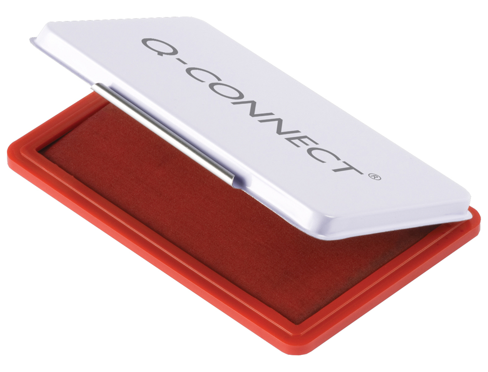 ALMOFADA PARA CARIMBO Q-CONNECT 110X70 MM VERMELHO