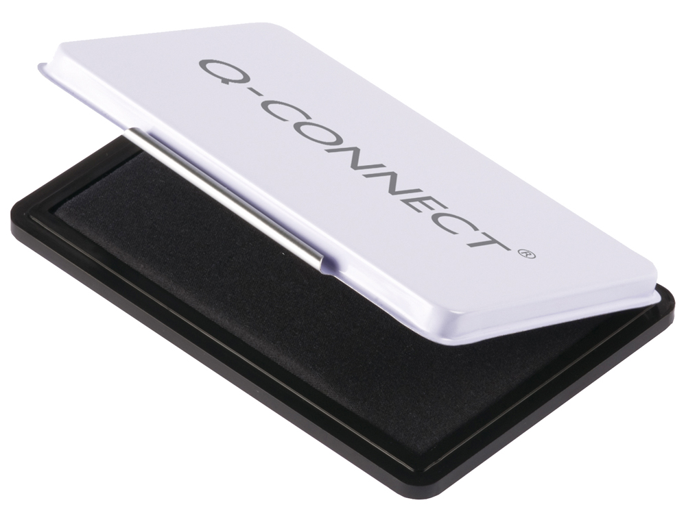 ALMOFADA PARA CARIMBO Q-CONNECT 126X81 MM PRETO