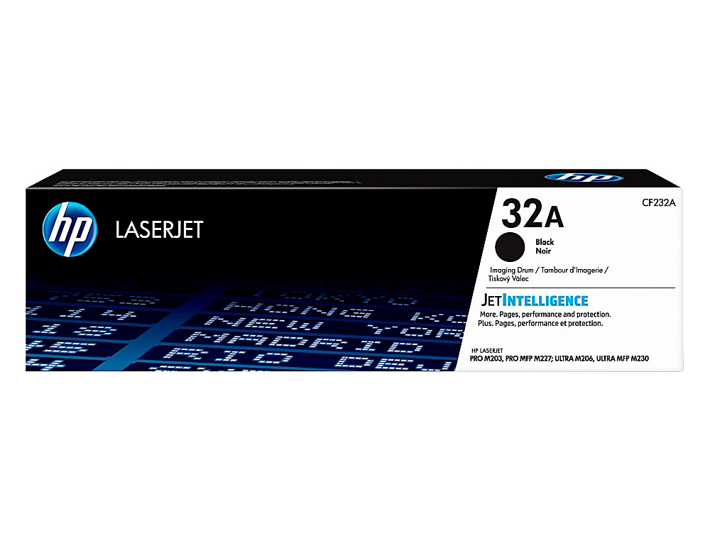 TAMBOR DE IMAGEM HP 32A LASERJET PRO M203 / MFP M227 / ULTRA M206 / ULTRA MFP M230 PRETO 23.000 PAG