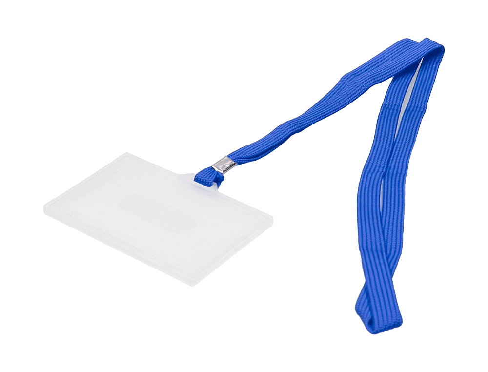 IDENTIFICADOR Q-CONNECT KF17112 COM CORDAO PLANO AZUL E ABERTURA LATERAL 94X60 MM