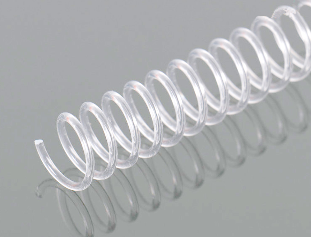 ESPIRAL Q-CONNECT DE PLASTICO TRANSPARENTE 32 5:1 12MM 1,8MM CAIXA DE 100 UNIDADES