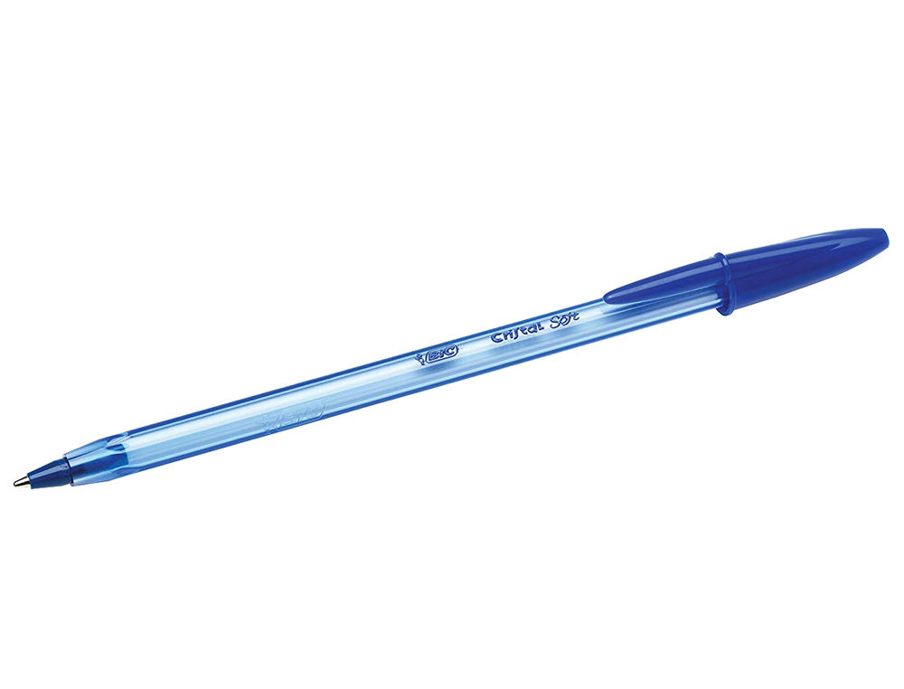 ESFEROGRAFICA BIC CRISTAL SOFT AZUL PONTA DE 1,2 MM