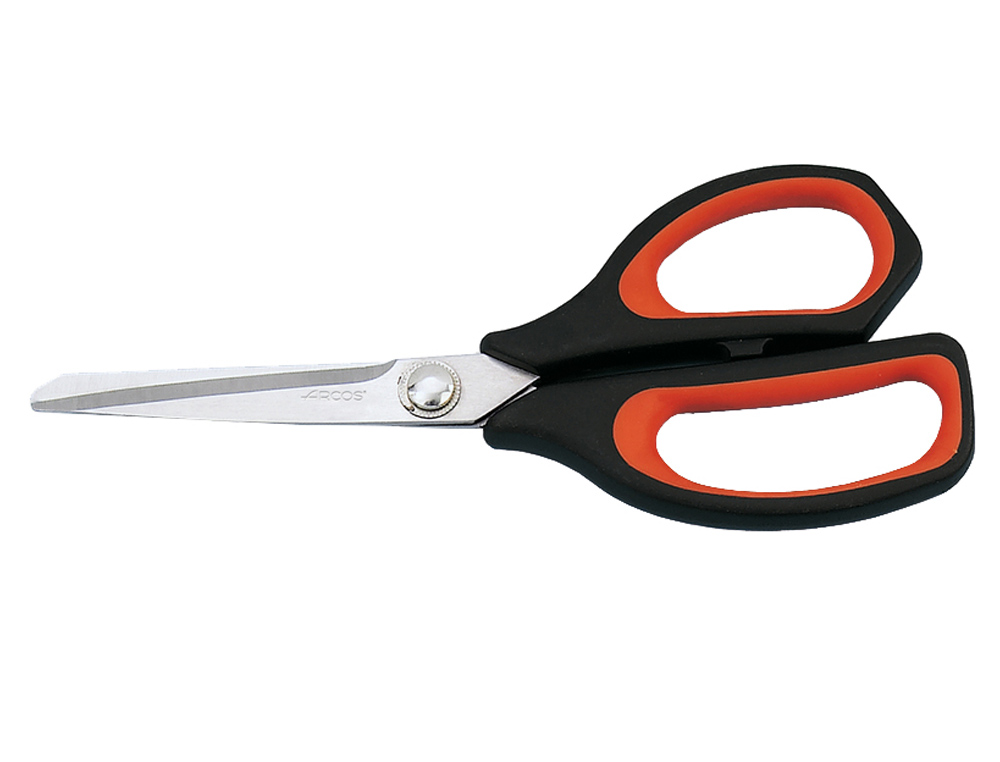 TESOURA PARA COZINHA ARCOS ACO INOXIDAVEL CABO PLASTICO 215 MM