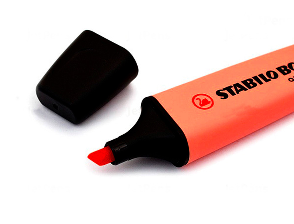 MARCADOR FLUORESCENTE STABILO BOSS 70 PASTEL CORAL