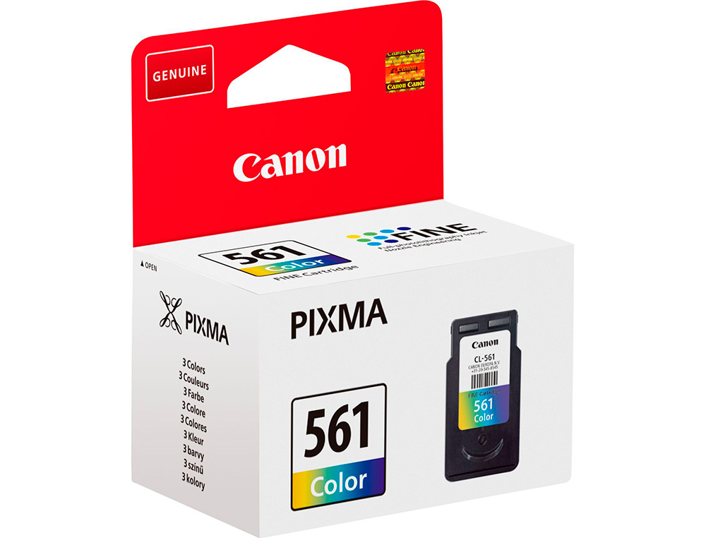 TINTEIRO CANON 561 PIXMA TS5350 / TS5351 / TS5352 / TS5353 180 PACK AMARELO CIAN MAGENTA 180 PAGINAS