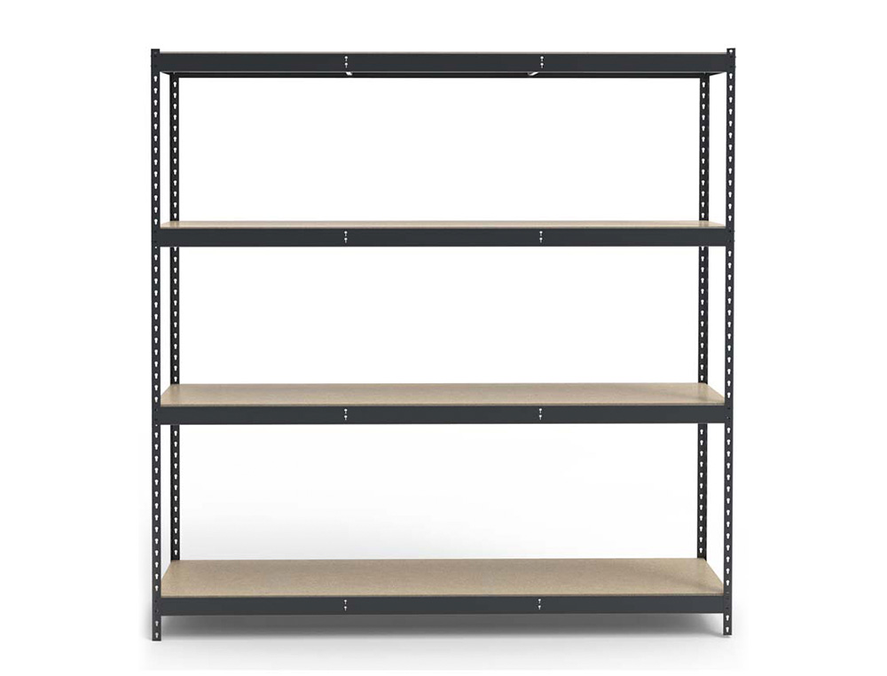 ESTANTE METALICA AR STOCKER 200X200X70 CM 4 PRATELEIRAS 450 KG POR PRATELEIRA SEM PARAFUSOS COR CINZA