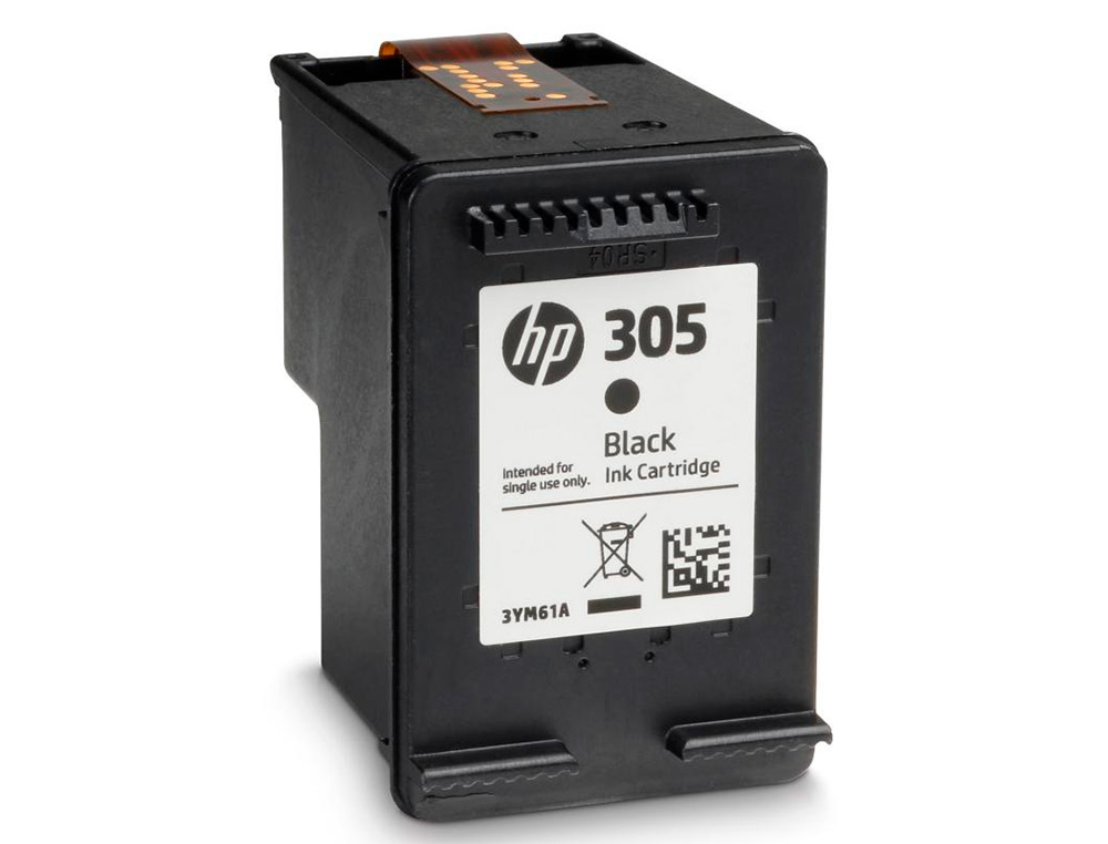 TINTEIRO HP 305 DESKJET 1210 / 1212 / 1255 / 2732 / 2752 / 4155 / 4158 ENVY 6020 / 6052 /6055 / 6420 PRETO 120