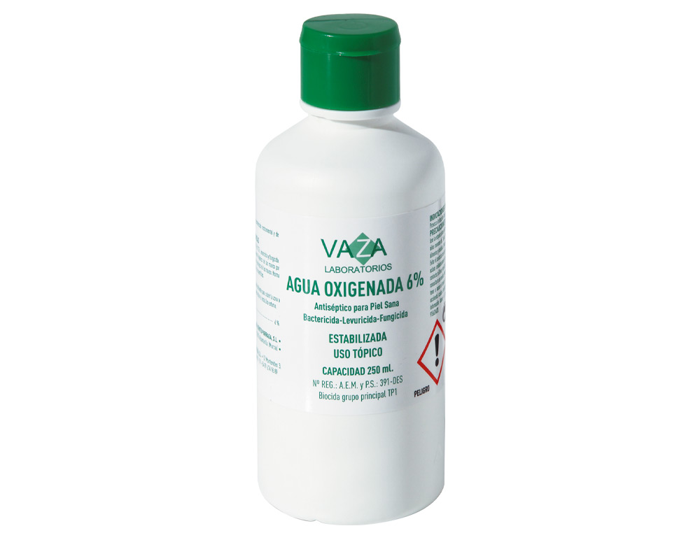 AGUA OXIGENADA VAZA FRASCO DE 250 ML
