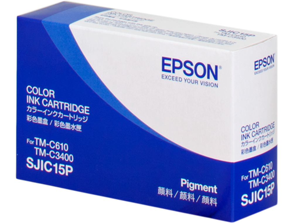 TINTEIRO EPSON TM-C 3400 (SJIC15P) CMY