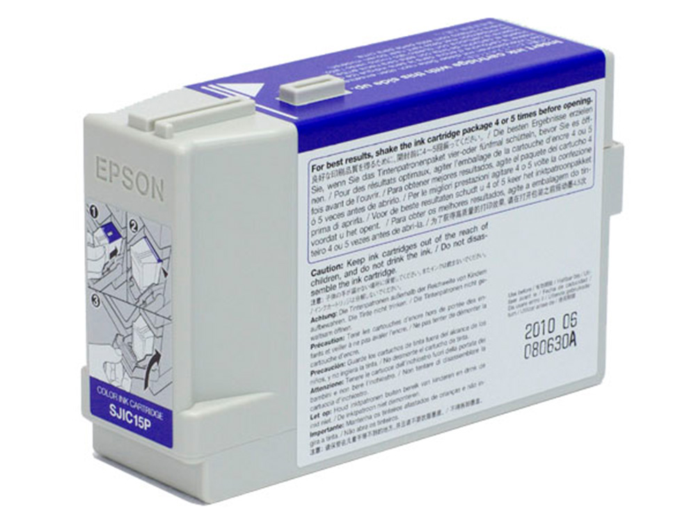 TINTEIRO EPSON TM-C 3400 (SJIC15P) CMY