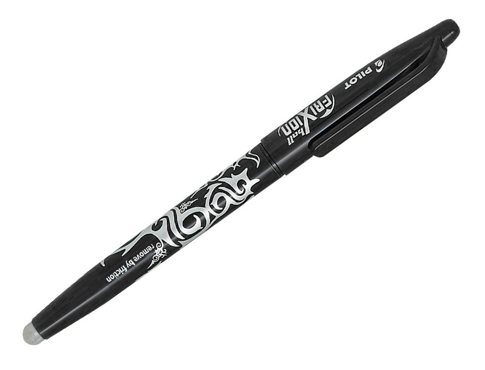 ESFEROGRAFICA PILOT FRIXION BALL APAGAVEL 0,7 MM PONTA MEDIA PRETO EM BLISTER