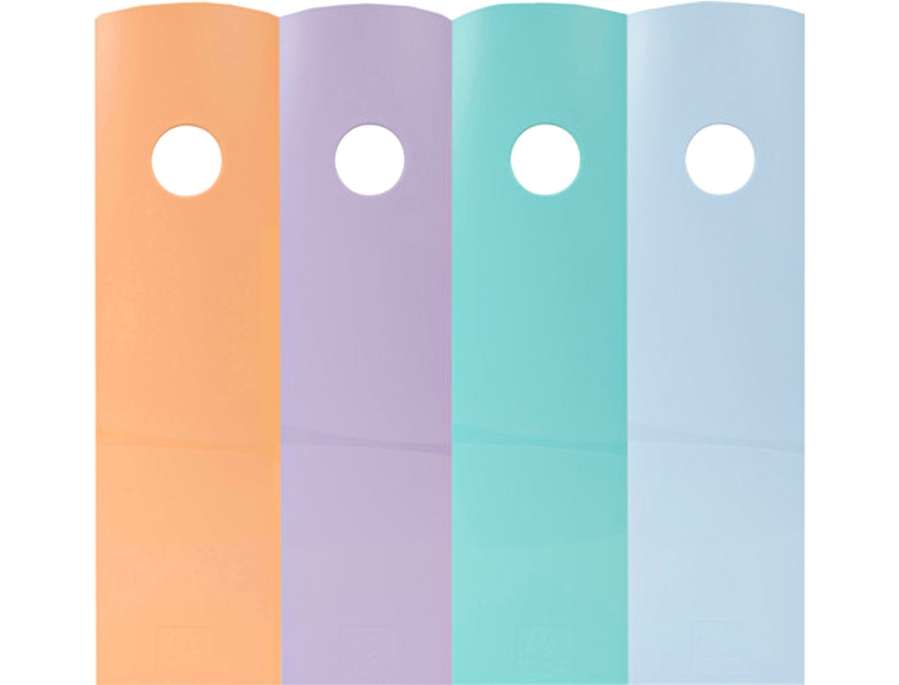 PORTA REVISTAS EXACOMPTA AQUAREL MAG-CUBE SET DE 4 UNIDADES CORES PASTEL 266X328X305 MM