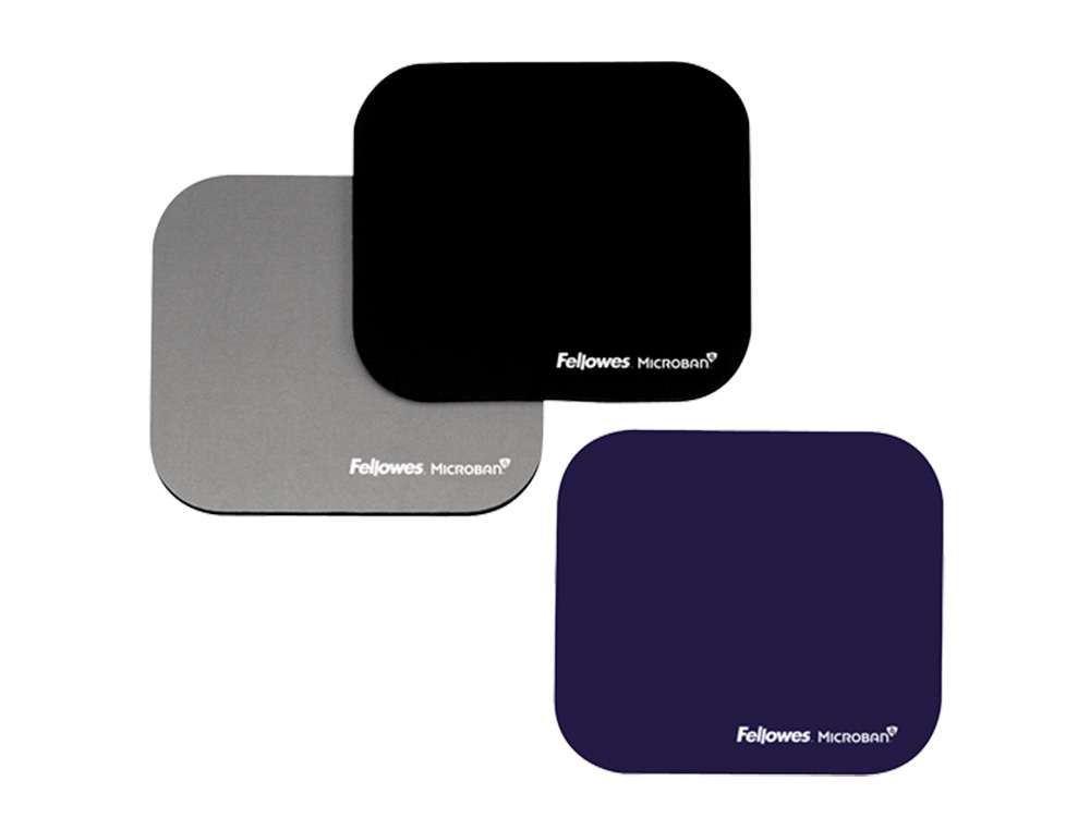 TAPETE PARA RATO FELLOWES COM PROTECAO MICROBAN COR CINZA 226X192X3 MM