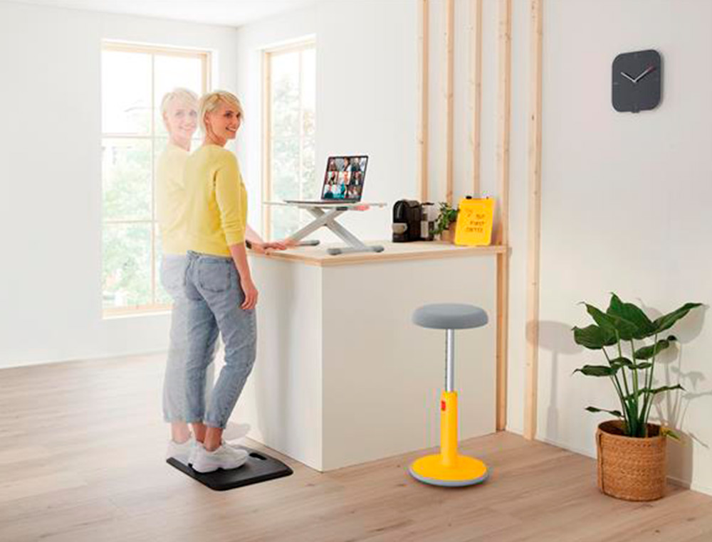 BANCO LEITZ ACTIVE ERGO COSY AJUSTAVEL COR AZUL