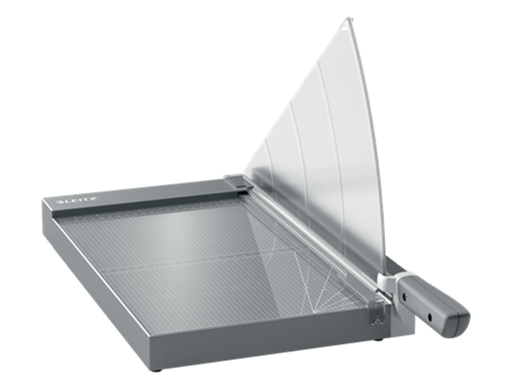 GUILHOTINA DE ALAVANCA LEITZ PRECISION OFFICE PRO A4+ BASE VIDRO COMPRIMENTO CORTE 381 MM CAPAC. DE CORTE 25 F