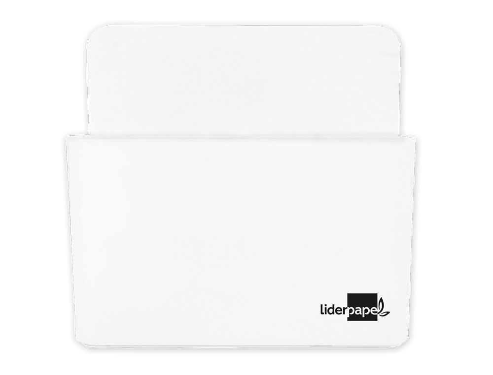 PORTA LAPIS LIDERPAPEL PLASTICO MAGNETICO COR BRANCO 125X75X40 MM