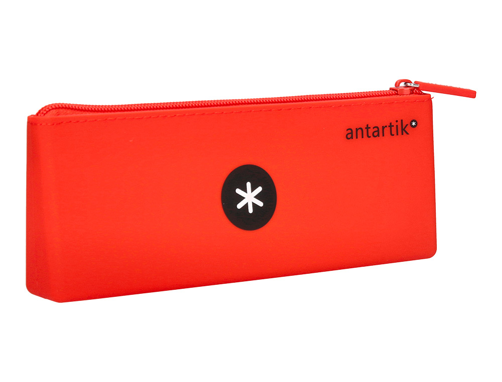 ESTOJO ESCOLAR ANTARTIK SILICONE TRIANGULAR CORES SORTIDAS INTENSAS