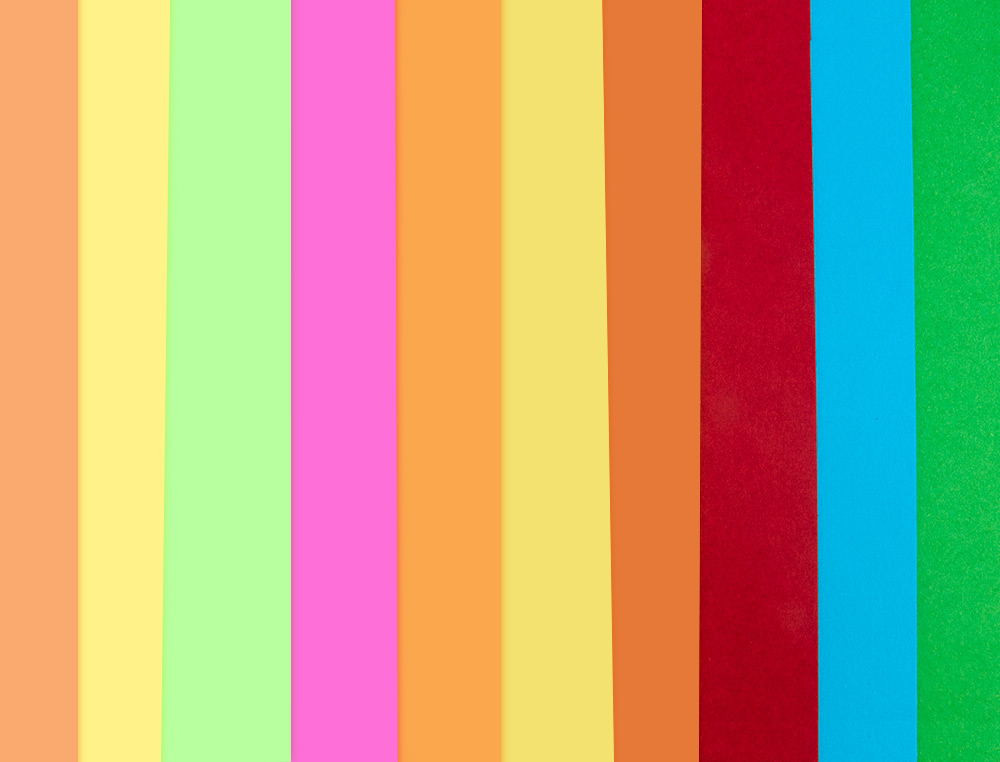 BLOCO TRABALHOS MANUAIS LIDERPAPEL CARTOLINA 240X315MM 10 FOLHAS 5 CORES NEON + 5 CORES INTENSAS