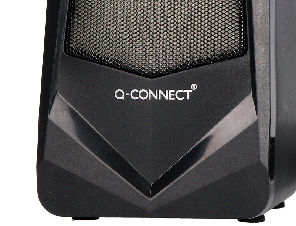 COLUNAS Q-CONNECT GAMING BLUE TOOTH COM ILUMINACAO RGB POTENCIA MAXIMA 2X3W CONTROLO DE VOLUME COR PRETO