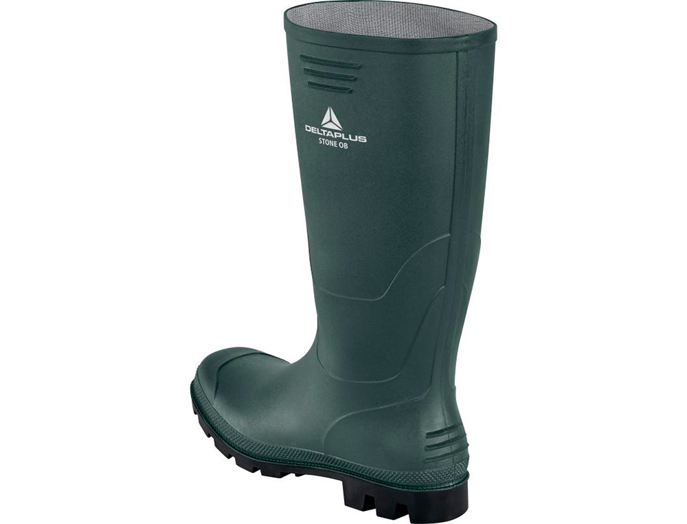 BOTAS DELTAPLUS DE SEGURANCA STONE PVC VERDE SOLA DE PITOES TAMANHO 45