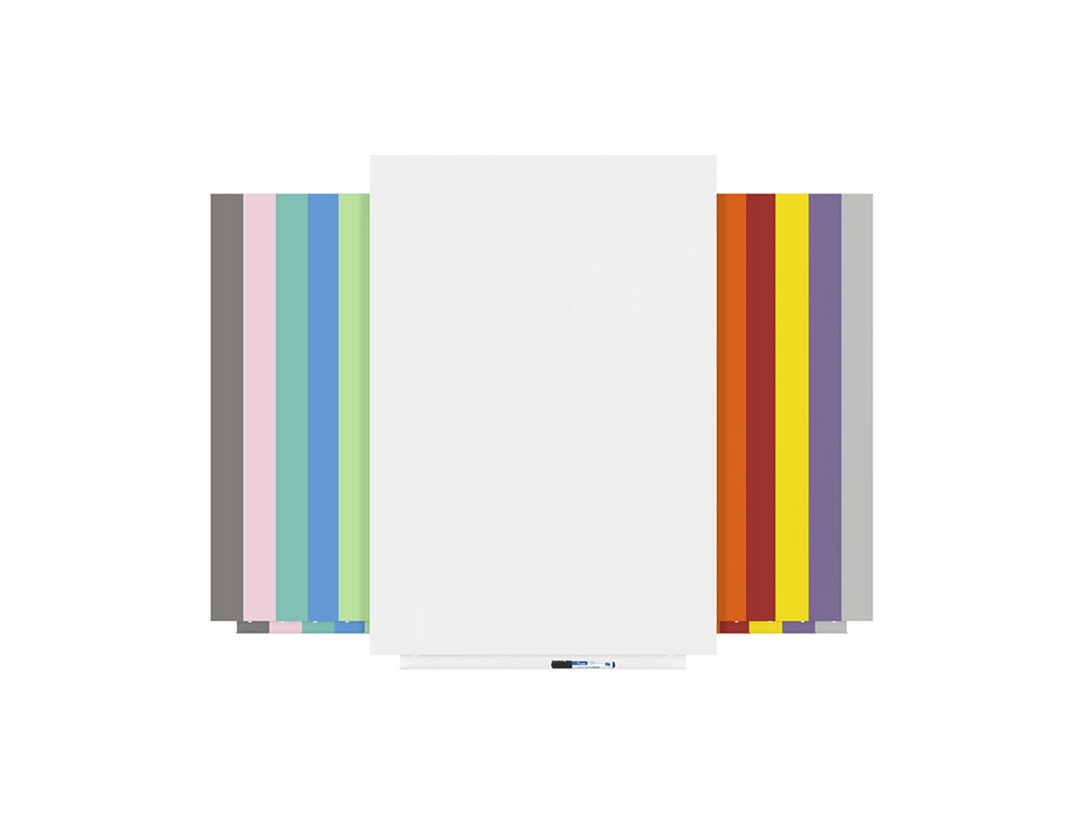 QUADRO ROCADA LACADO MAGNETICO 55X75 CM COR AZUL