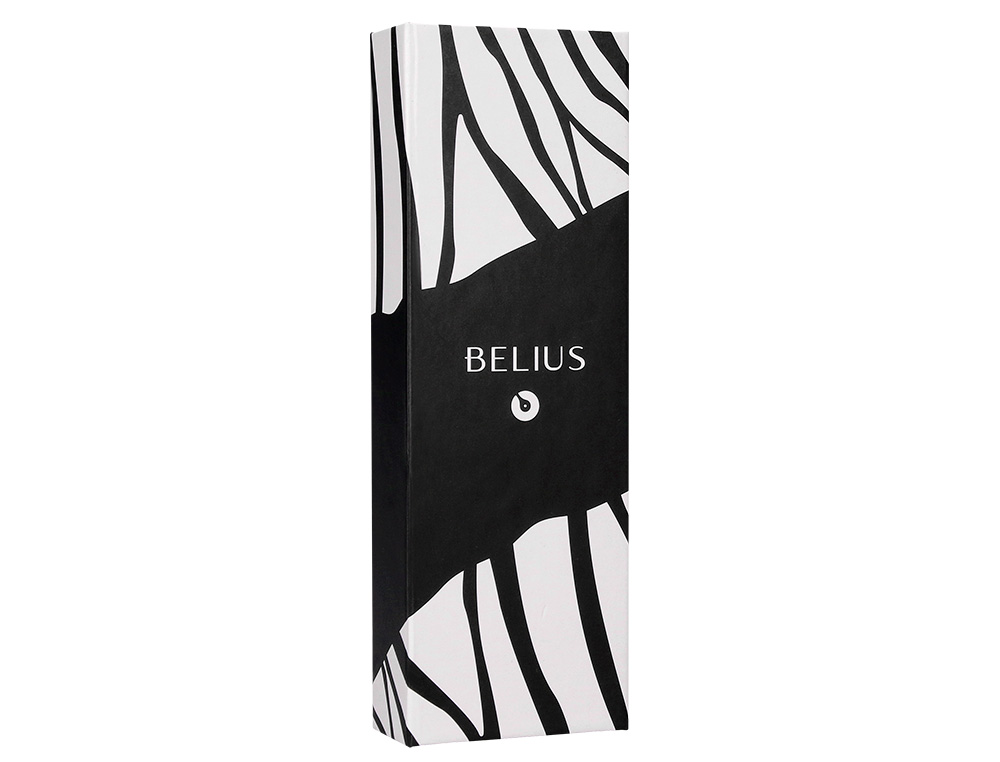 ESFEROGRAFICA BELIUS DUALITA CORPO BRANCO DESENHO PRETO TINTA AZUL CAIXA DESIGN