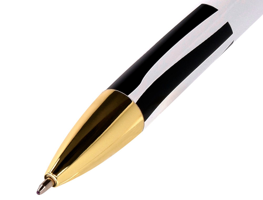 ESFEROGRAFICA BELIUS DUALITA CORPO BRANCO DESENHO PRETO TINTA AZUL CAIXA DESIGN